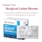 Dealmed Disposable Gloves, Latex, Powder-Free, 70, 300 PK, Beige, Size 6 787960 - alternate 2